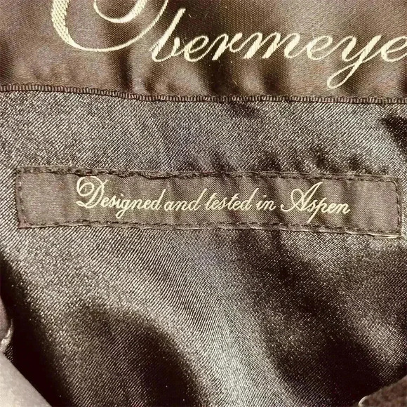 Obermeyer Womens Metallic Brown Hooded Puffer Jacket Size 6 Quilted Winter Coat - Picture 11 of 15